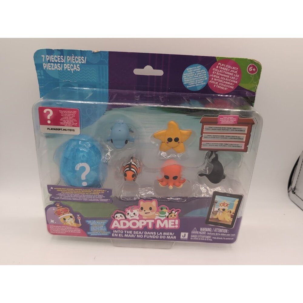 Adopt Me Into The Sea Multipack 6 Pets Mystery Egg With Virtual Code